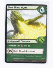 Shards of Infinity: Gian, Shard Wyrm promo card